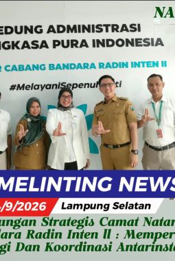 Kunjungan Strategis Camat Natar Ke Bandara Radin Inten ll : Memperkuat Sinergi Dan Koordinasi Antarinstansi