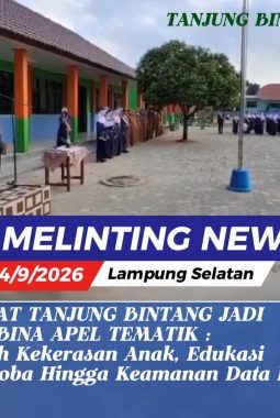 CAMAT TANJUNG BINTANG JADI PEMBINA APEL TEMATIK : Cegah Kekerasan Anak, Edukasi Narkoba Hingga Keamanan Data Pribadi