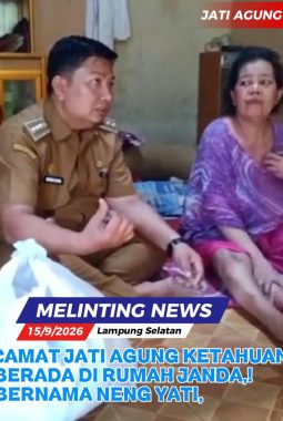 CAMAT JATI AGUNG KETAHUAN BERADA DI RUMAH JANDA,! BERNAMA NENG YATI,